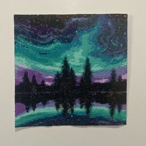 Handmade diamond painting